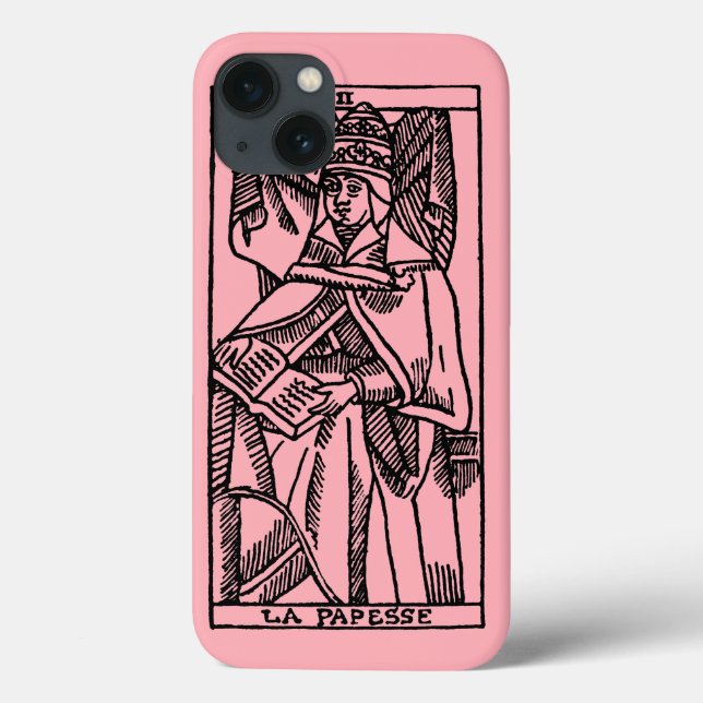 Tarot Card: The Popess Case-Mate iPhone Case (Back)