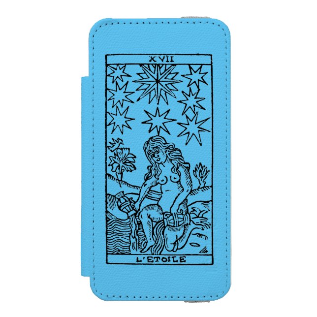 Tarot Card: The Stars Incipio iPhone Wallet Case (Folio Front)