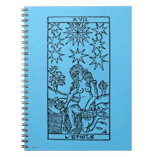 Tarot Card: The Stars Notebook