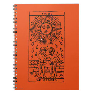 Tarot Card: The Sun Notebook