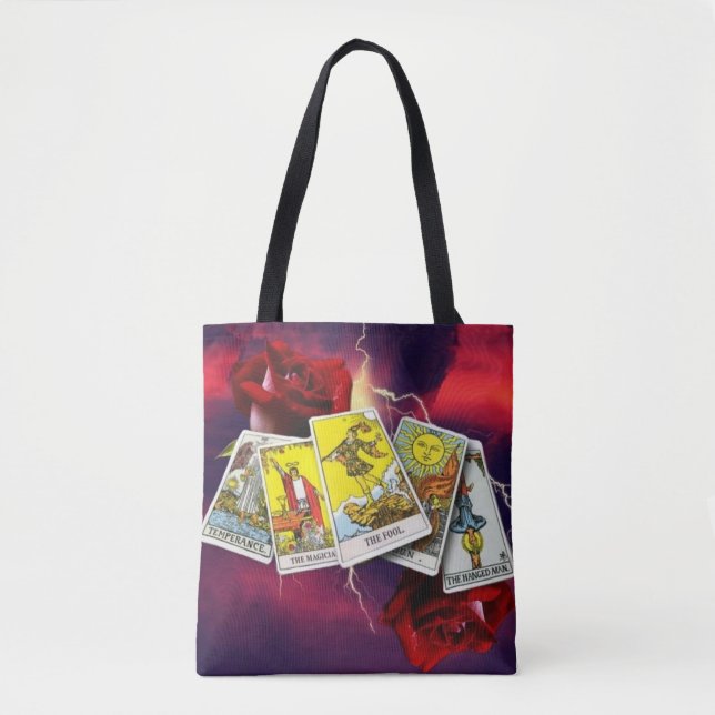 Tarot card tote bag (Front)