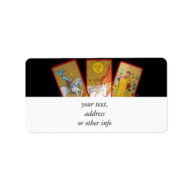 Tarot Cards (2) Label (Front)