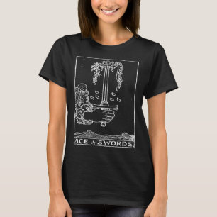 Tarot Cards Ace of Swords Occult T-Shirt