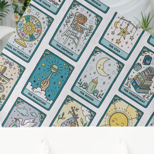 Tarot Cards Baby Shower Tissue Paper (Creator Uploaded)