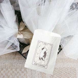 Tarot Cards Bridal Shower Wedding Neutrals Favour Bag