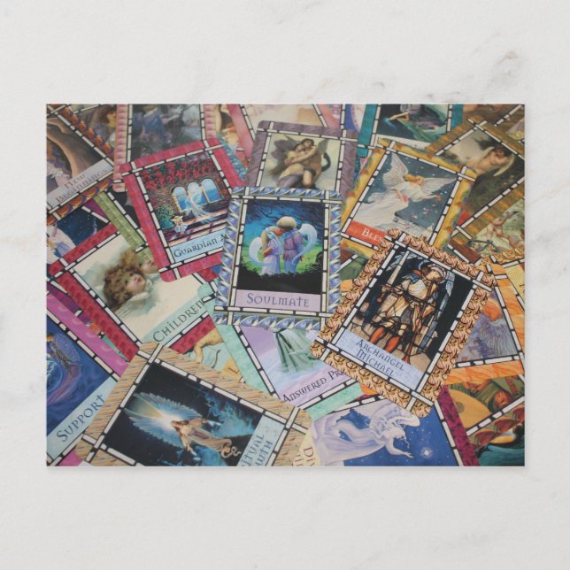 tarot cards postcard (Front)