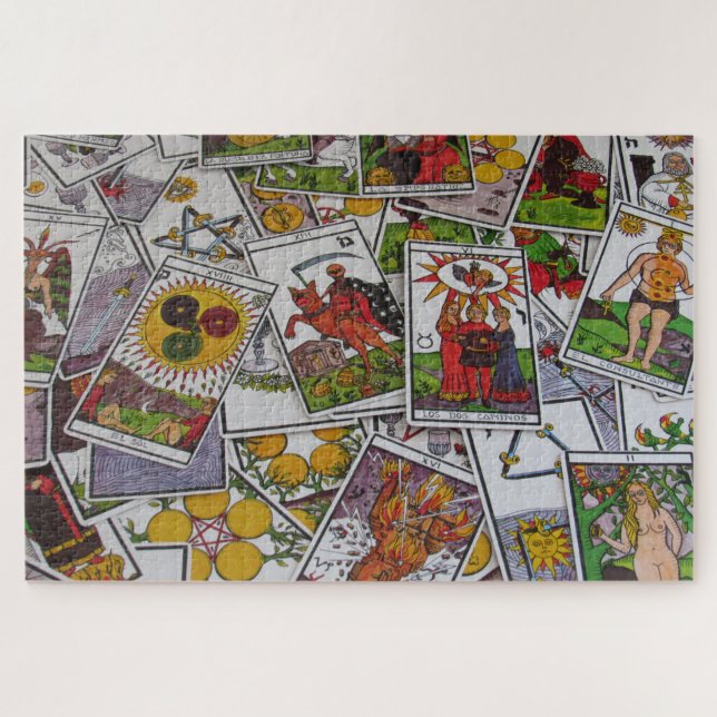 tarot cards puzzle (Horizontal)