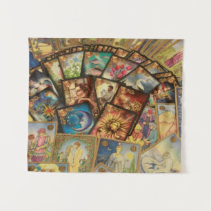 tarot cards tapestry