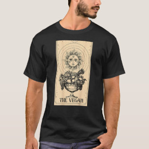 Tarot Cards The Vegan Witchcraft Fortune Teller Oc T-Shirt