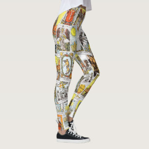 Tarot Cards Yoga Legging