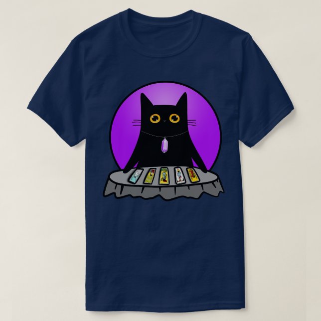 Tarot Cat T-Shirt (Design Front)