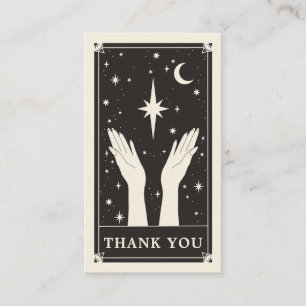 Tarot céleste merci petit Carte de visite