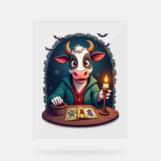 Tarot de vache de la terreur (Recto)