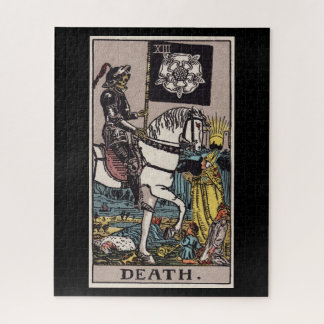 Tarot death card puzzle