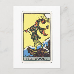 Tarot Der Narr The Fool Postcard