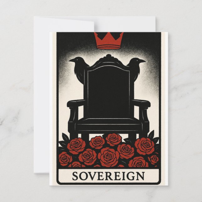 Tarot Domme- Sovereign Card (Front)