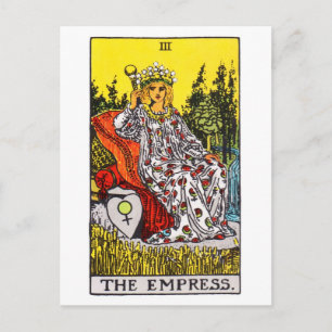 tarot-empress postcard