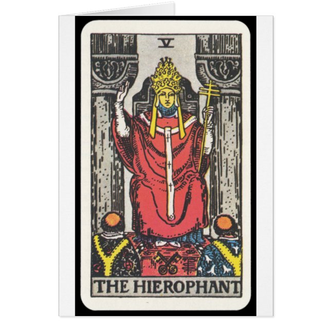 Tarot : Le Hierophant (Devant)