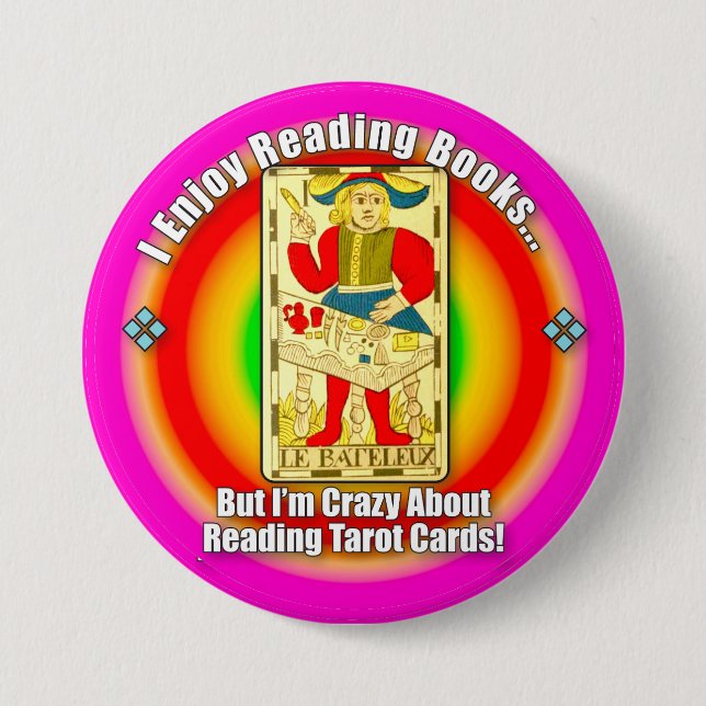 Tarot Lover's Button (Front)