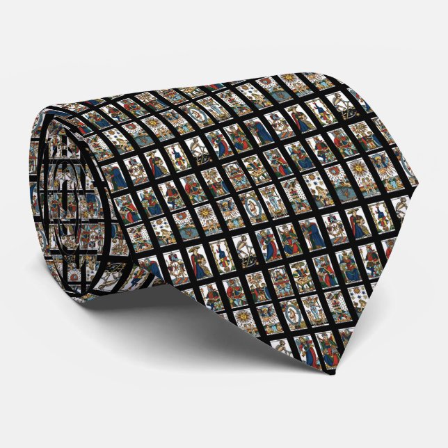 Tarot Major Arcana Tie (Rolled)