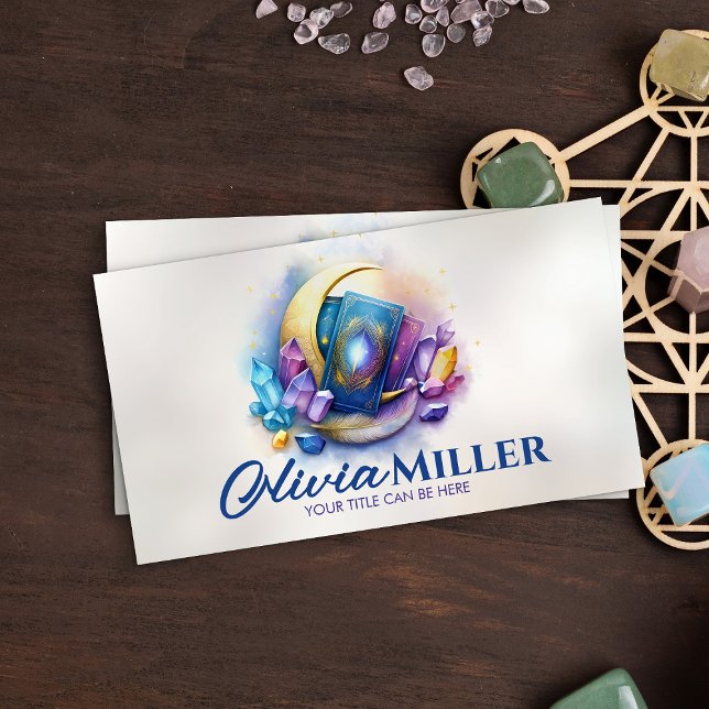 Tarot / Oracle cards with moon and Crystals (Creator Uploaded)