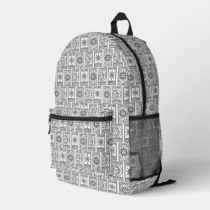 Tarot Printed Backpack