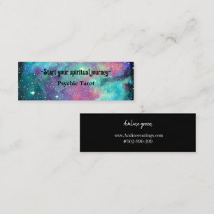 Tarot professionnel galaxie moyen Carte de visite