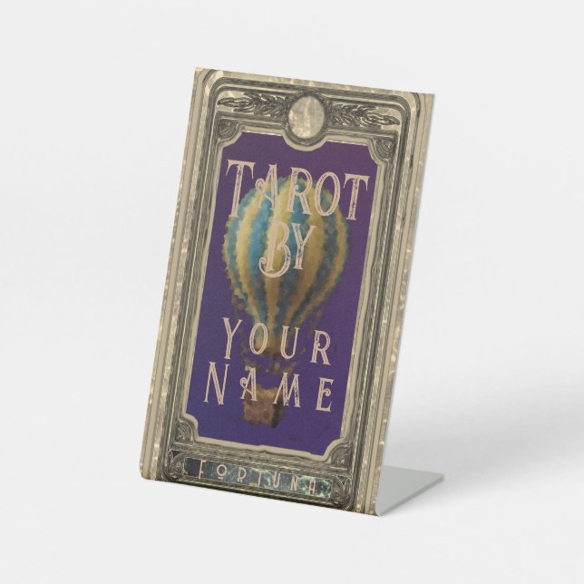 Tarot Reader  Pedestal Sign (Front)
