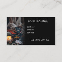 TAROT READING EDITABLE CARD