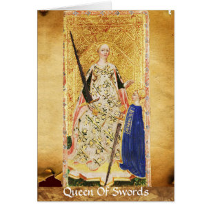TAROT/ROI DE RENAISSANCE ANTIQUE ET REINE DES ÉPÈR
