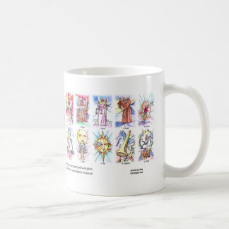 Tarot Stained Glass 11x2 Coffee Mug