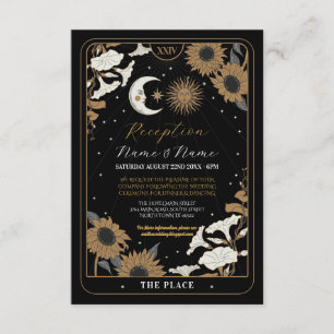 Tarot Sun Moon Aligné Logement Cartes de Mariage
