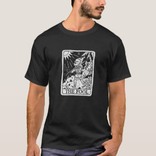 Tarot The Fool Goth Occult Grunge Baphomet Gothic  T-Shirt