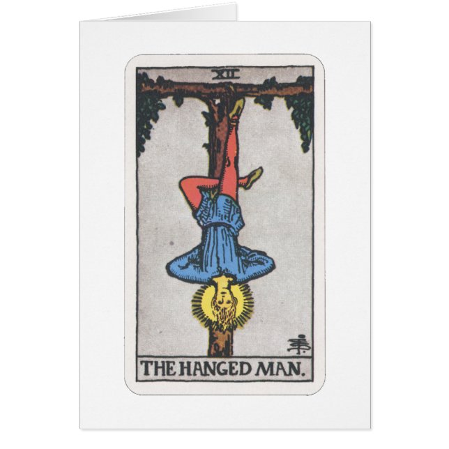 Tarot The hanged man (Front)