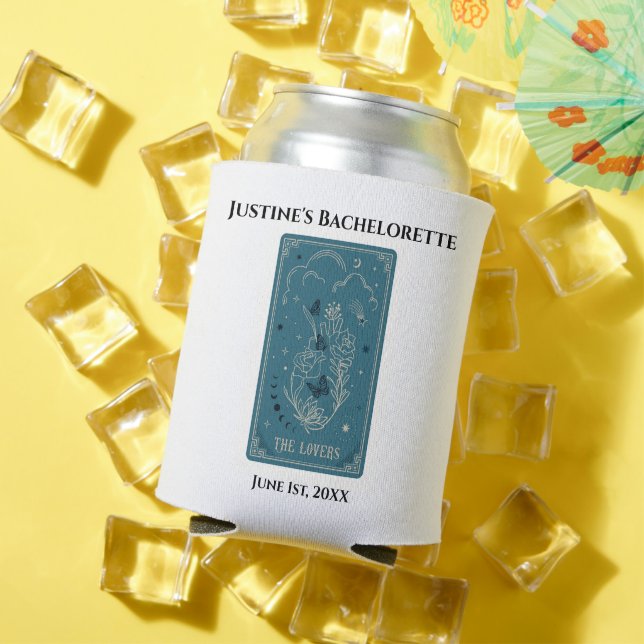 Tarot The Lovers Bachelorette Party Can Cooler (In Situ Summer)