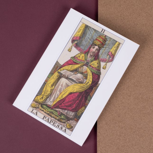 Tarot Vintage haute prêtesse (Créateur téléchargé)