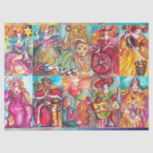 TAROTS OF THE LOST SHADOWS /STAR,MOON,SUN,EMPRESS TISSUE PAPER