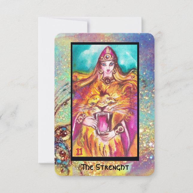 TAROTS OF THE LOST SHADOWS /STRENGHT / FORTITUDE ANNOUNCEMENT (Front)