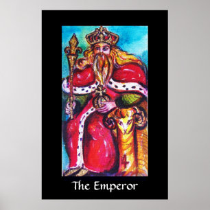 TAROTS OF THE LOST SHADOWS /THE EMPEROR POSTER