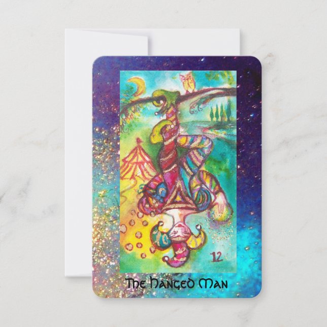 TAROTS OF THE LOST SHADOWS / THE HANGED MAN ANNOUNCEMENT (Front)