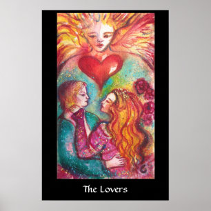 TAROTS OF THE LOST SHADOWS /THE LOVERS POSTER