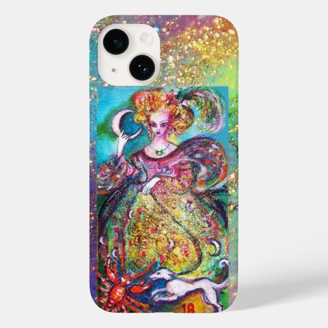 TAROTS OF THE LOST SHADOWS / THE MOON LADY Case-Mate iPhone CASE (Back)