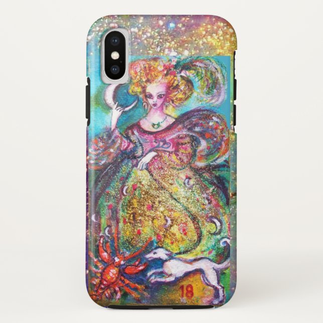 TAROTS OF THE LOST SHADOWS / THE MOON LADY Case-Mate iPhone CASE (Back)