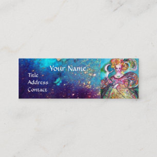 TAROTS OF THE LOST SHADOWS /THE MOON LADY Monogram Mini Business Card