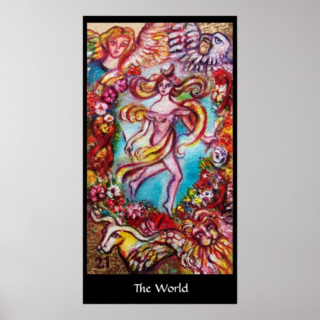 TAROTS OF THE LOST SHADOWS The World Poster (Front)