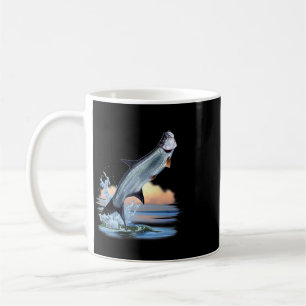 Tarpon Fish Fresh Water Wildlife Hunting Fishing A Coffee Mug