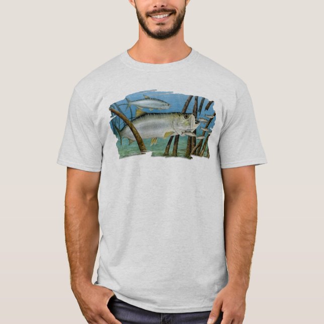 Tarpon in Habitat T-shirt (Front)