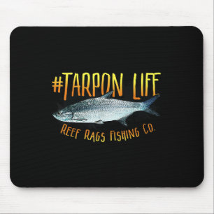 Tarpon Life Deep Sea Saltwater Fishing Mouse Pad