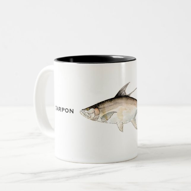 Tarpon Mug | Musique de poisson (Devant gauche)