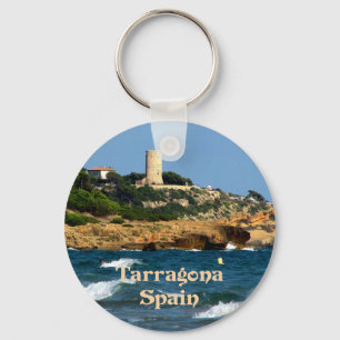 Tarragona, Spain, picturesque Keychain